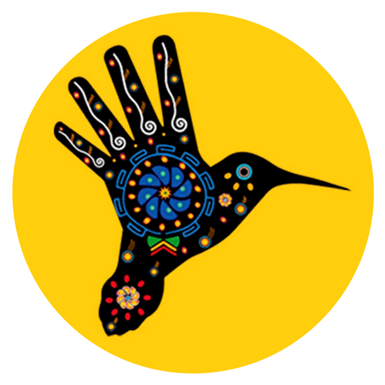Logo de Tierra Huichol galeria de artesanias wixarikas