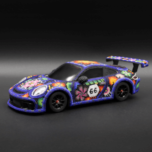 German sports car (Scale) with beads