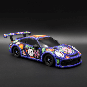 German sports car (Scale) with beads